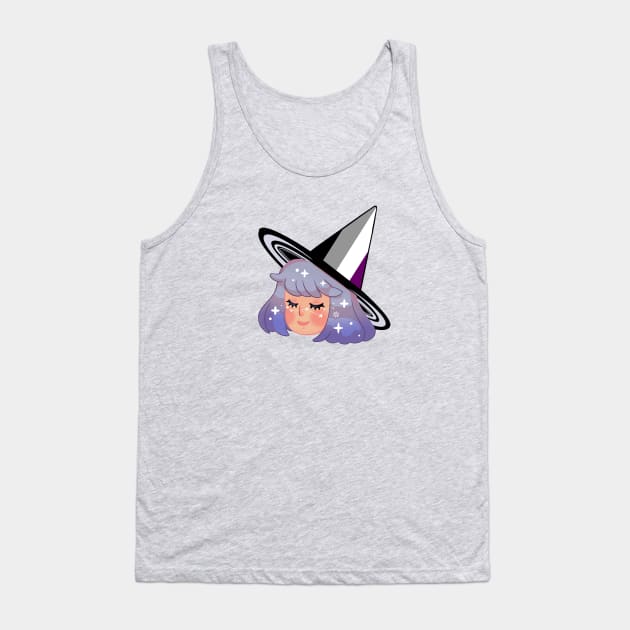 Ace Witch Pride Tank Top by Leyawa Illustrations